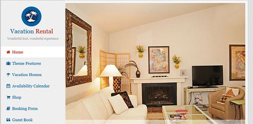 Vacation home WordPress theme